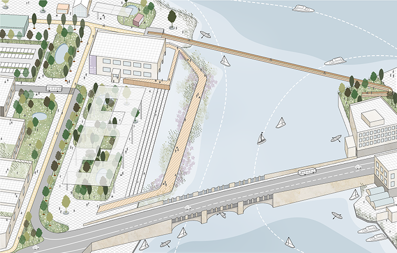 TARANTO OASI URBANA _ Ponte pedonale